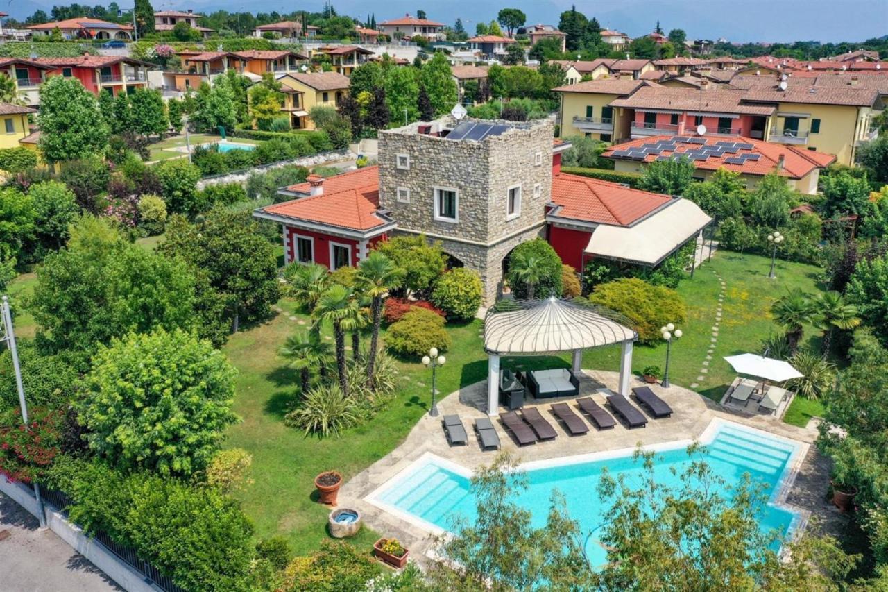 Moniga del Garda Private Luxury Villa With Pool מראה חיצוני תמונה