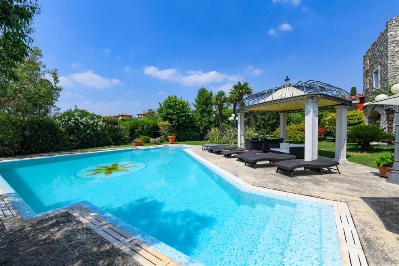 Moniga del Garda Private Luxury Villa With Pool מראה חיצוני תמונה