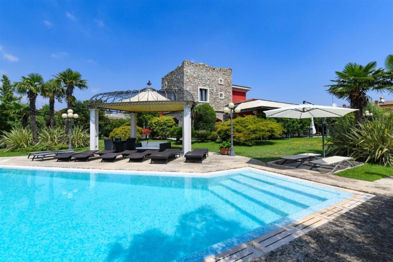 Moniga del Garda Private Luxury Villa With Pool מראה חיצוני תמונה